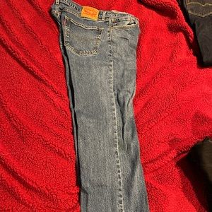 mens 505 36x32 blue jeans new without tags